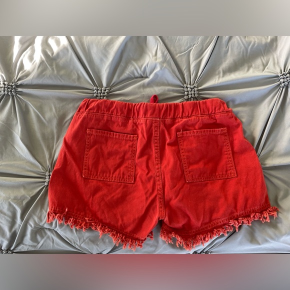 Woman’s elastic waist denim shorts - Picture 2 of 2